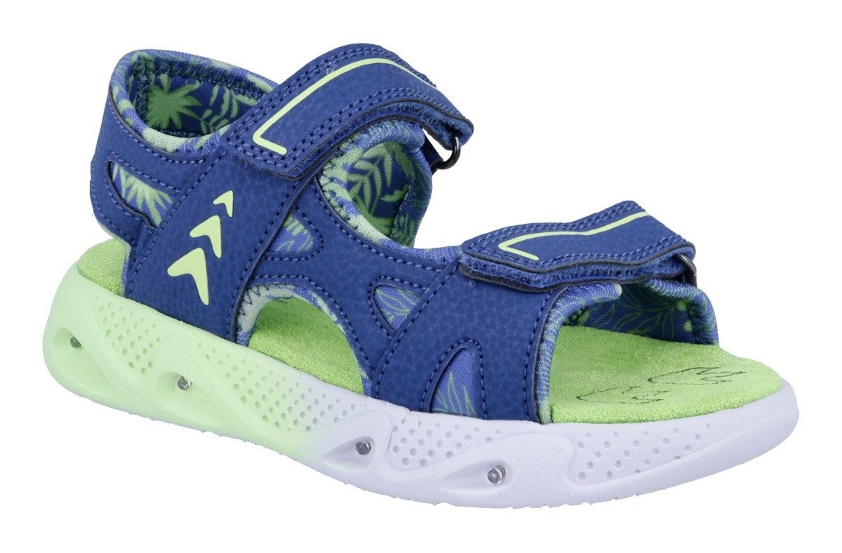 Richter Star (Blinki) Sandale Klettschuh, Blinkschuh, mit WMS, Größenschablone zum Download