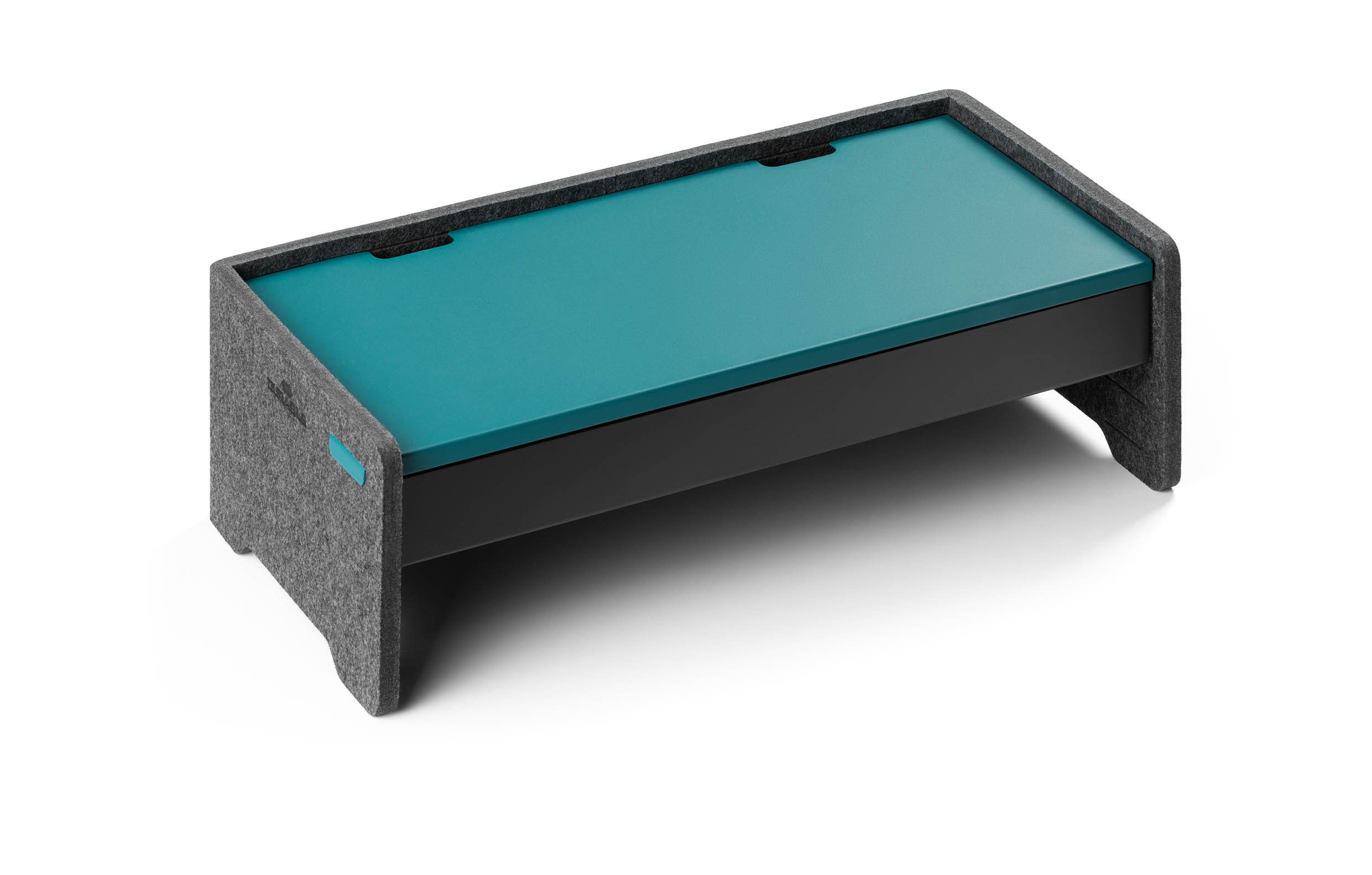 DURABLE Wandhalterung EFFECT, (monitorhalter, monitor, tischhalterung, bildschirm halterung, tischhalterung, bildschirm halterung, Durable Schreibtischaufsatz Effect für Monitore und Laptops, höhenvers)