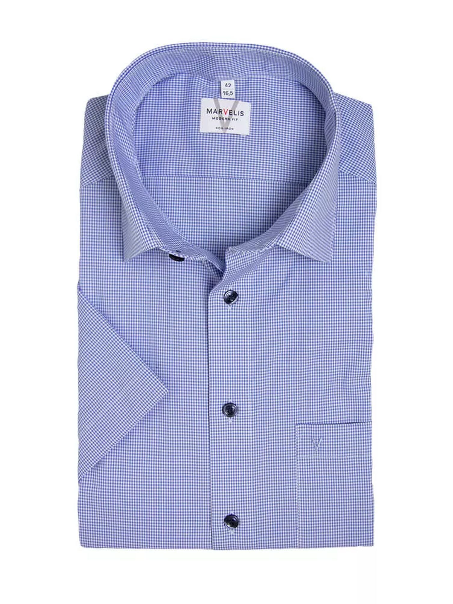 MARVELIS Kurzarmhemd Modern Fit modern FitKent