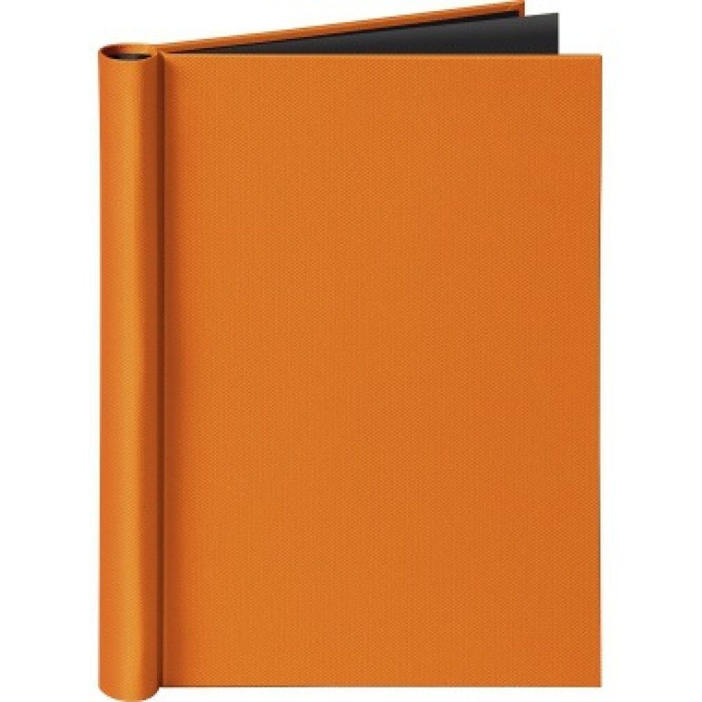 Konferenzmappe Klemmbinder A4 Velocolor orange 20mm 150Bl passend für Prospekthüllen