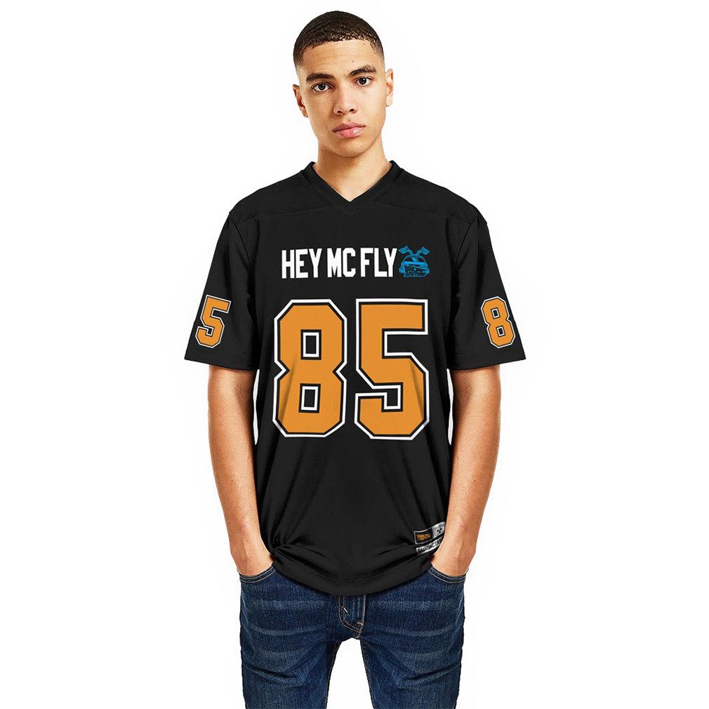 Zurück in die Zukunft T-Shirt Outatime 85 Football Jersey