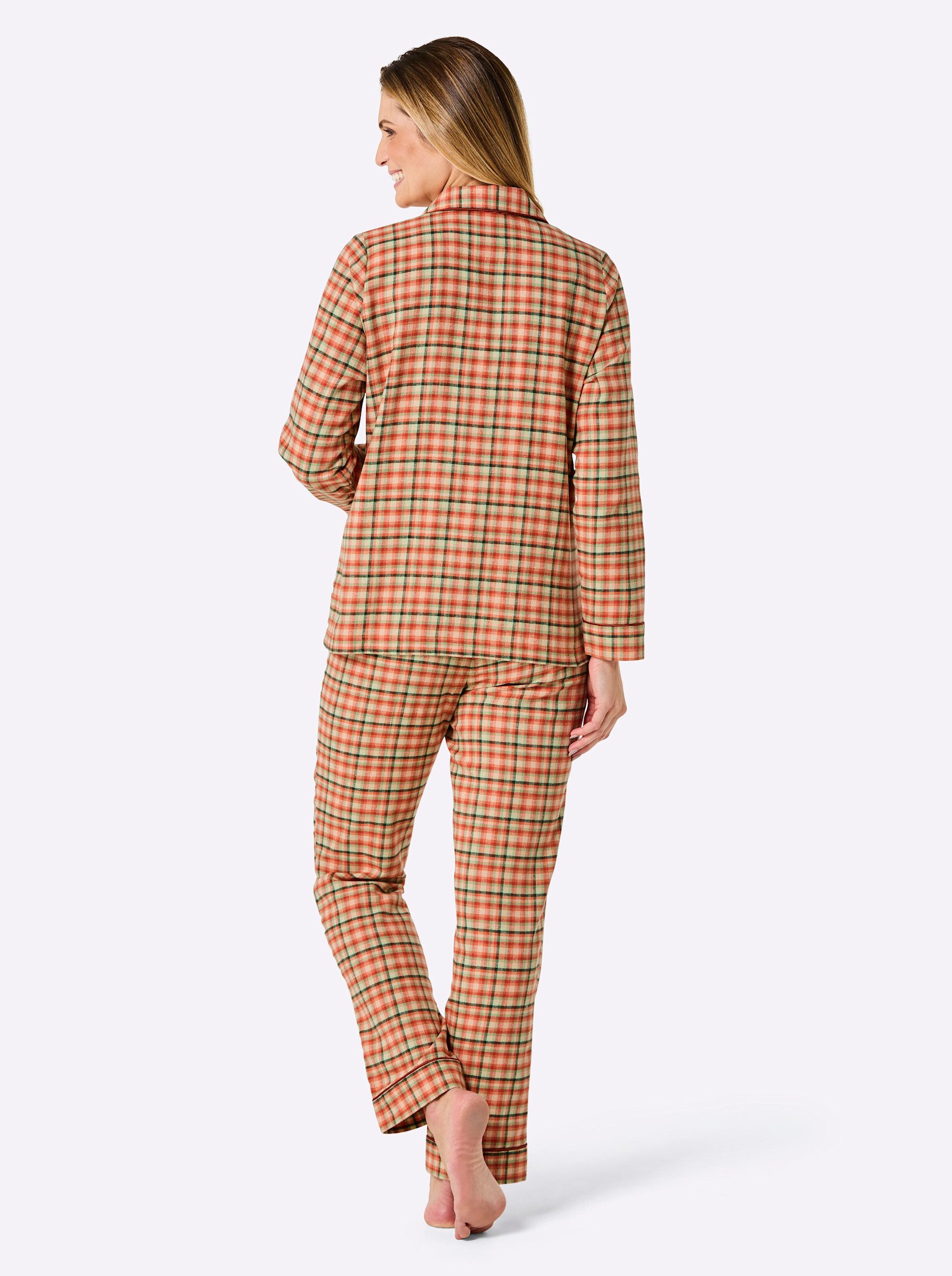 Witt Schlafanzug Pyjama Langarm