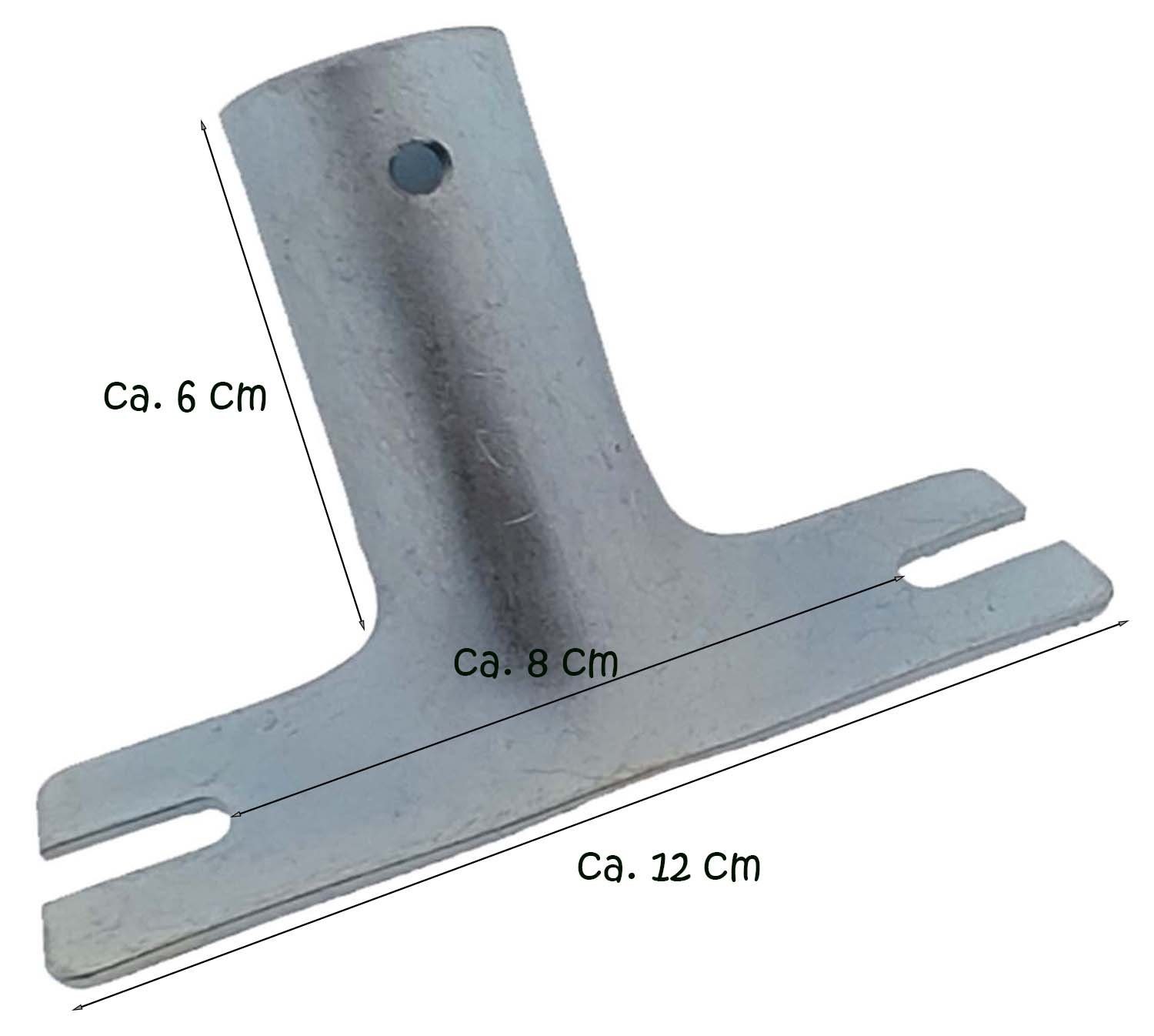 varivendo Straßenbesen Profi Saalbesen mit Stielhalter 40cm Kehrbesen Indoor 1 Stück, Besenstiele mit Ø 28 mm, (Set, 2-tlg., Profi Saalbesen 40 cm + Stielhalter), Holzbesen Haushaltsbesen Zimmerbesen Kehrbesen Hallenbesen