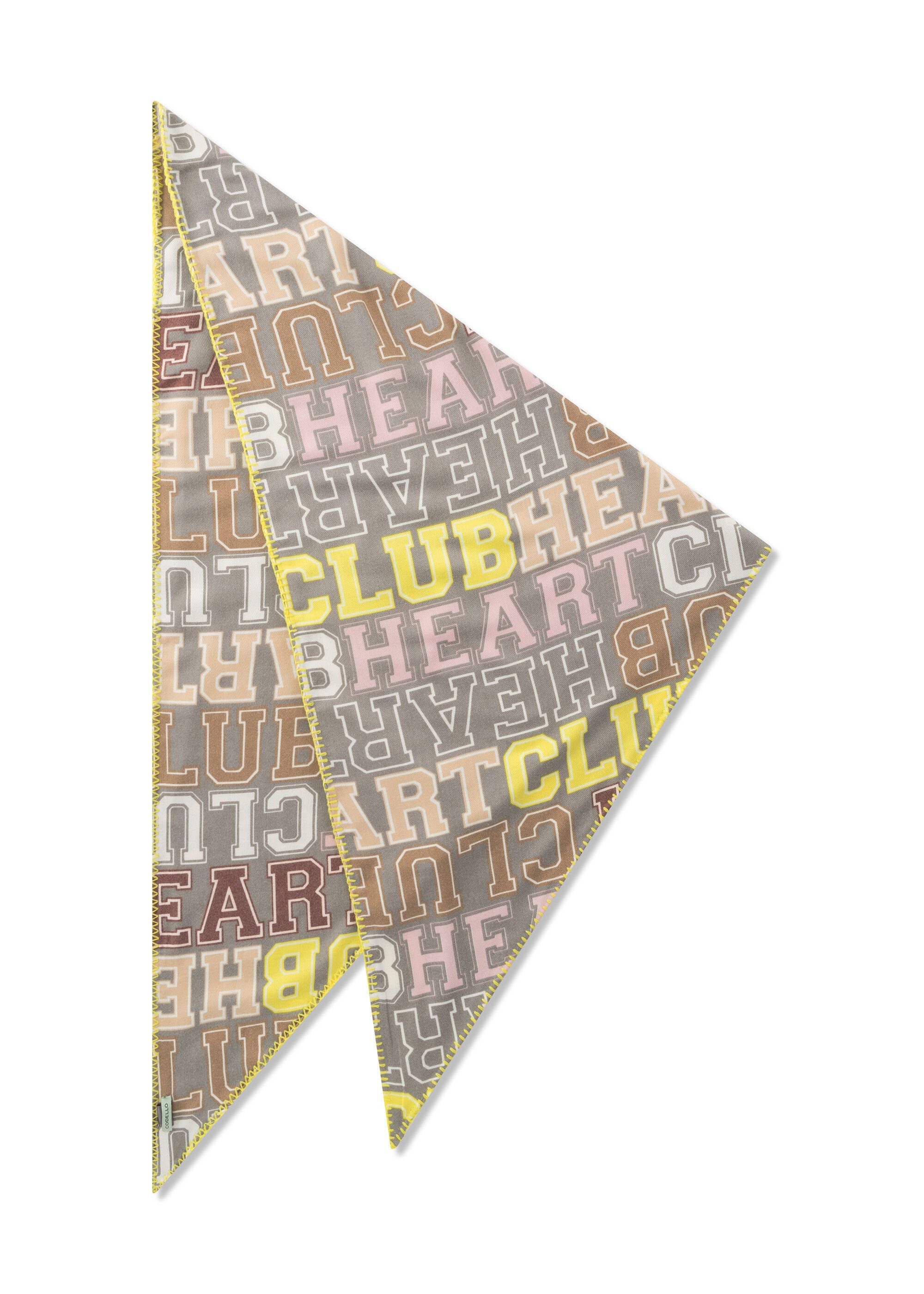 Codello Dreieckstuch, (1-St), mit HAPPY-HEART-Print