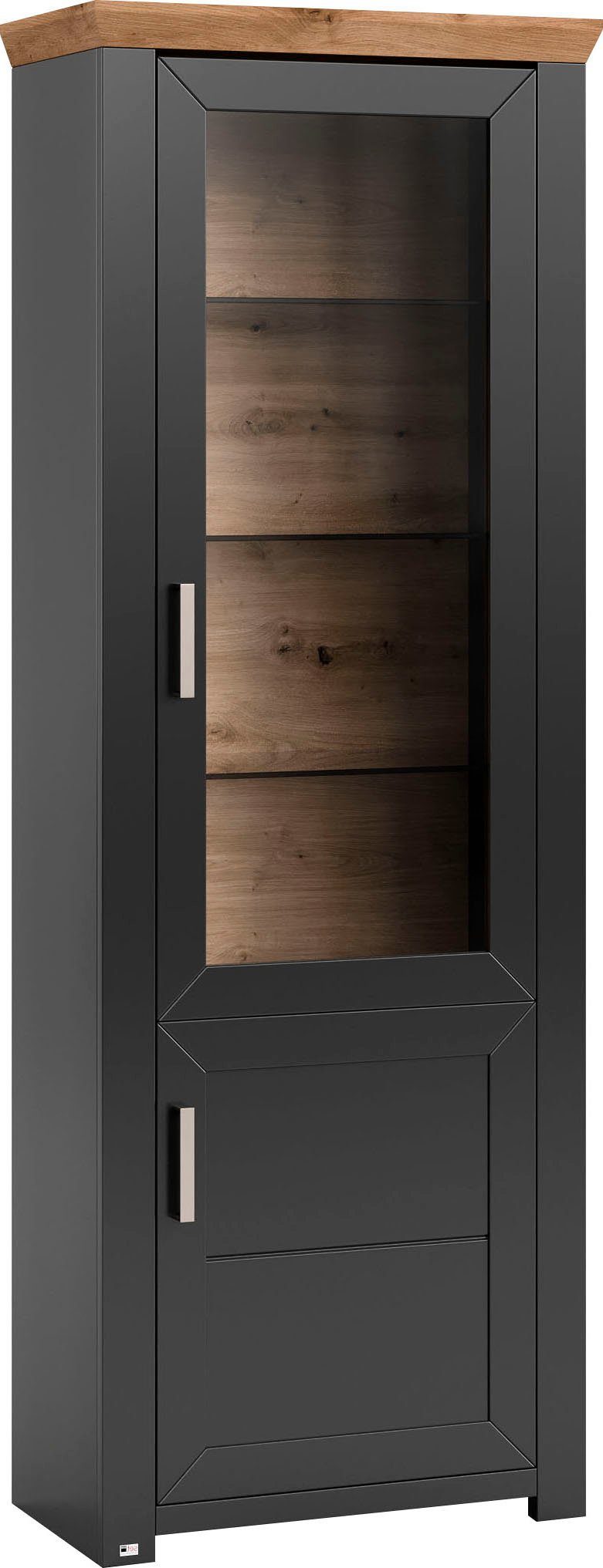 Grau / Eiche | Korpus: Grau Anthrazit