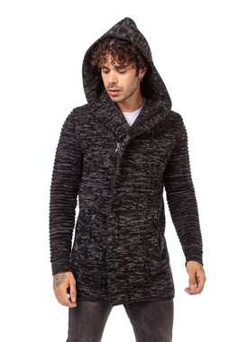 RedBridge Strickjacke Rugby mit verschließbaren Taschen