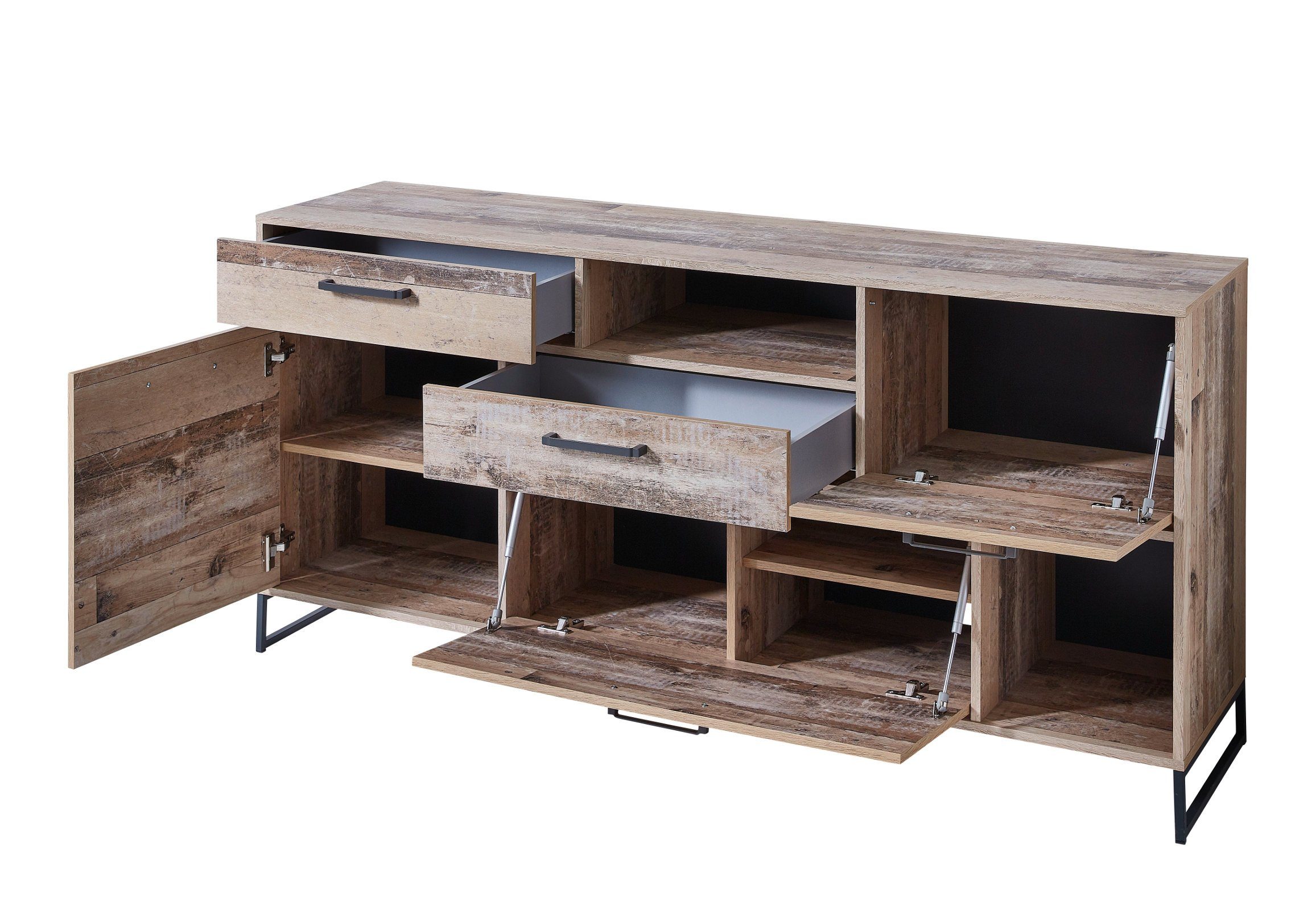 Innostyle Sideboard Roof, cm, 172 cm, mix 81 Höhe used Breite cm, Tiefe 42 Style