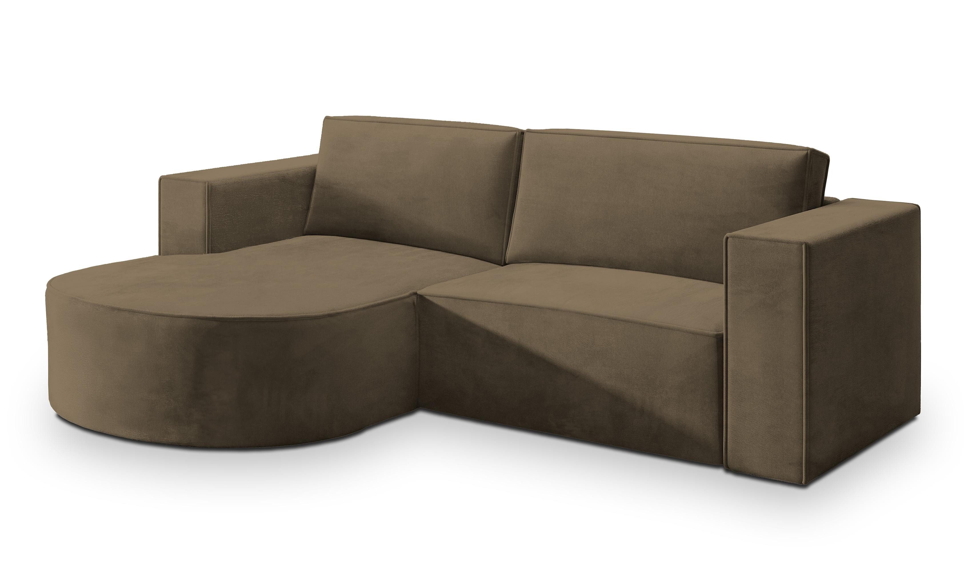 Masseno Ecksofa SORELA mit Schlaffunktion L-Form, günstig online kaufen
