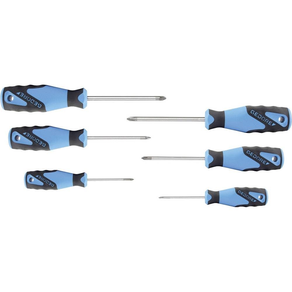 Schraubendreher 3K-Schraubendreher-Set 6tlg. Kreuzschlitz