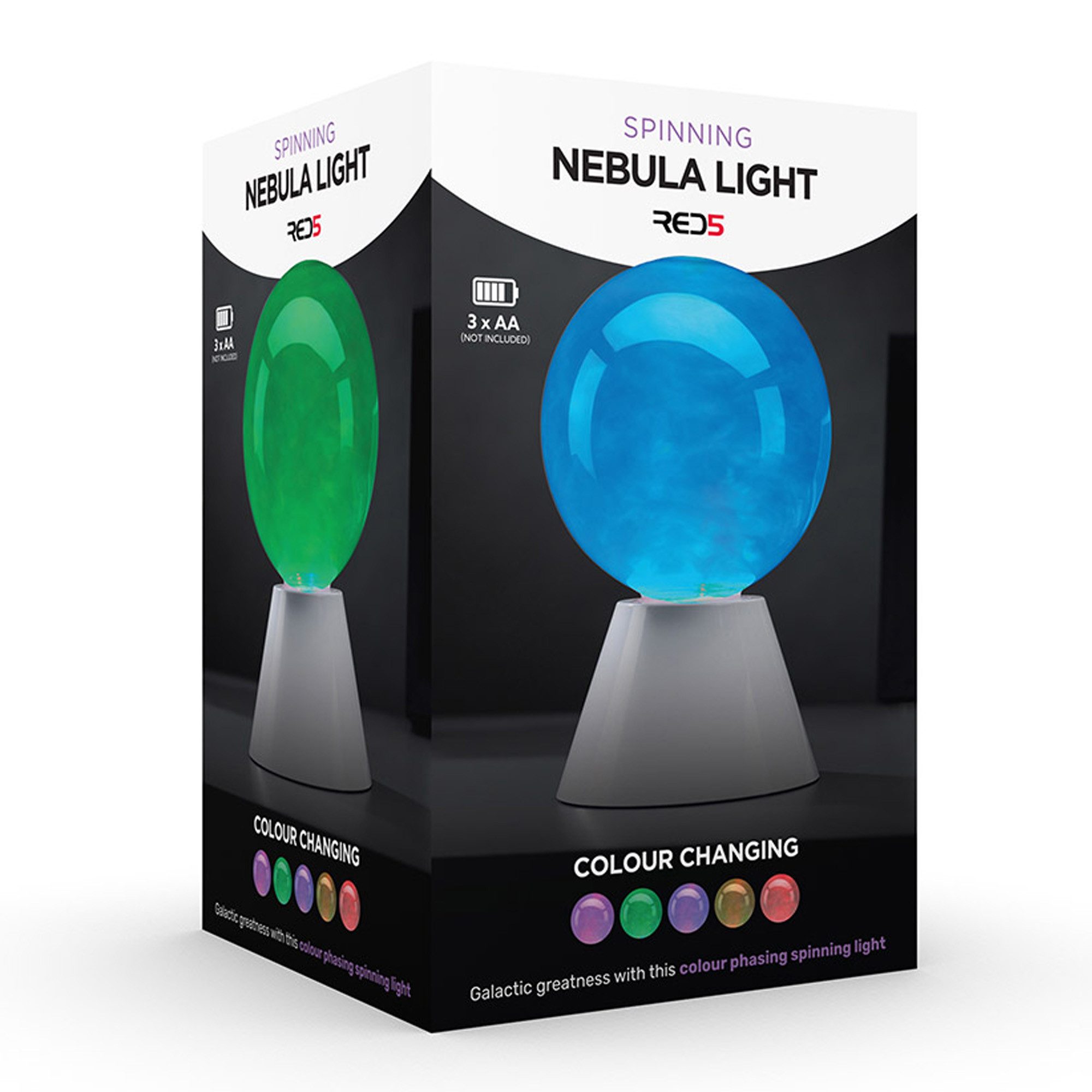RED5 Dekolicht Spinning Nebula Licht (Farbwechsel)