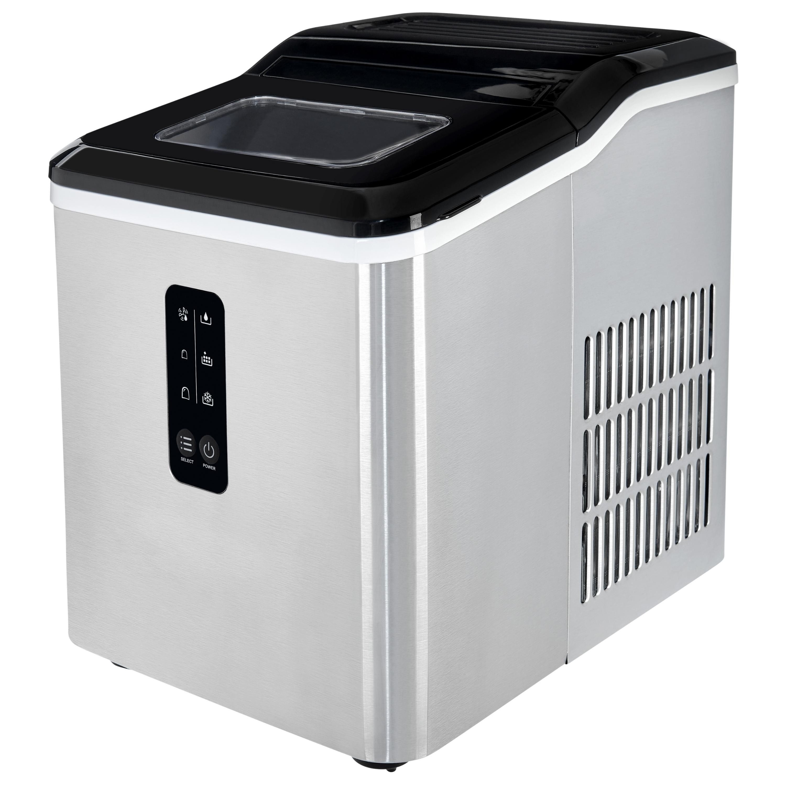 Gutfels Eiswürfelmaschine ICE MAKER 4015, Fassungsvermögen 1,2 kg, Display, herausnehmbarer Eiswürfelbehälter