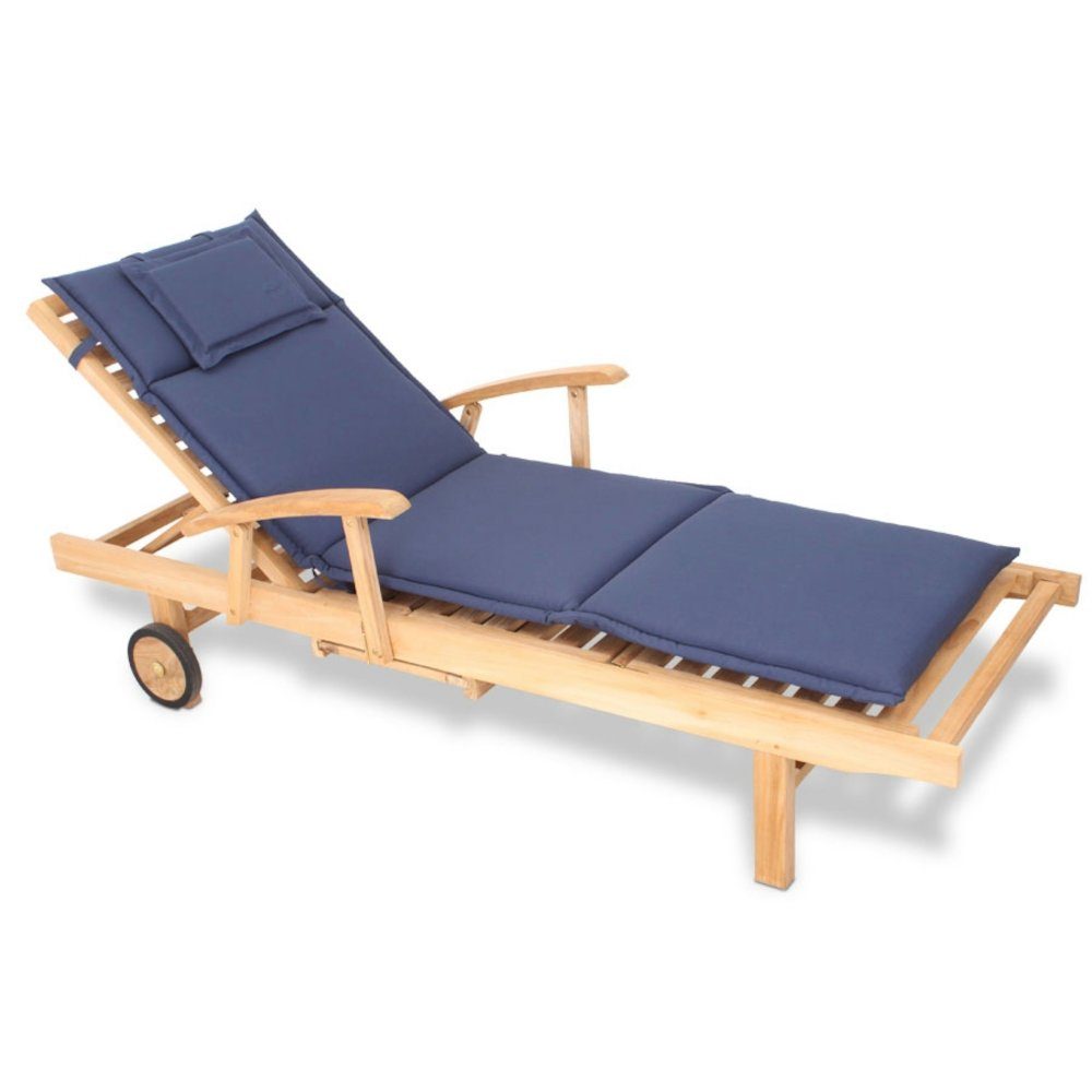 ROG-Gardenline Liegenauflage, 196 x 58 cm - Blau