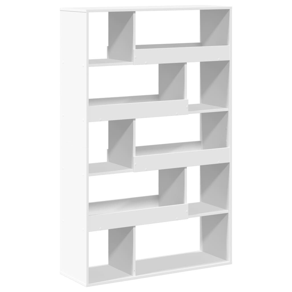 vidaXL Bücherregal Raumteiler Weiß 100x33x156,5 cm Holzwerkstoff, 1-tlg. günstig online kaufen