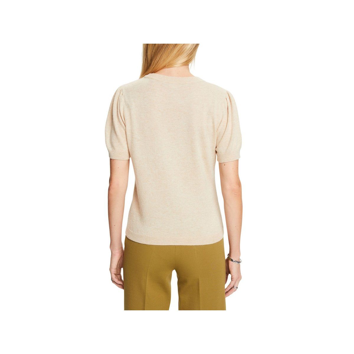 Esprit Sweatshirt beige normal (1-tlg)
