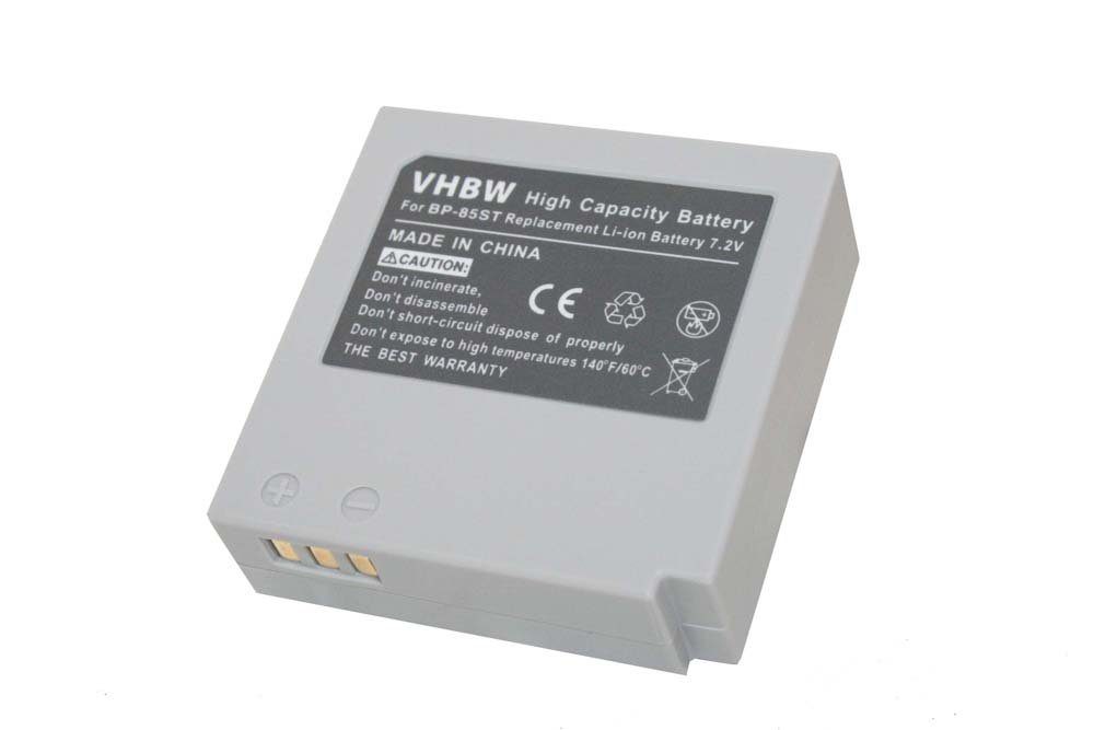vhbw passend für Samsung VP-HMX10, VP-HMX10C, VP-HMX20, VP-HMX20C, VP-MX10, Kamera-Akku 700 mAh