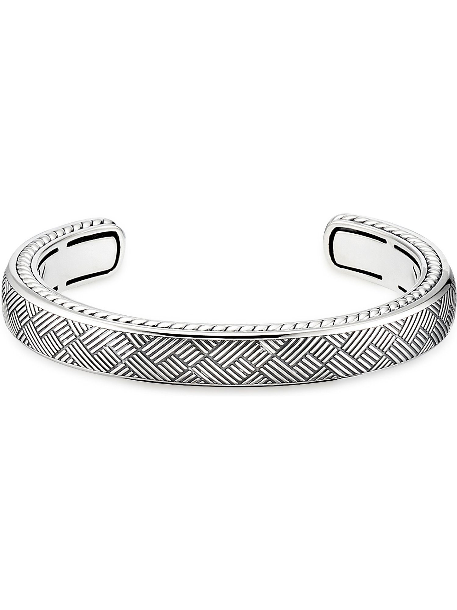 BALDESSARINI Silberarmband Baldessarini Herren-Armband 925er Silber, Modern,  Dieses edle Accessoire ist für jeden Anlass