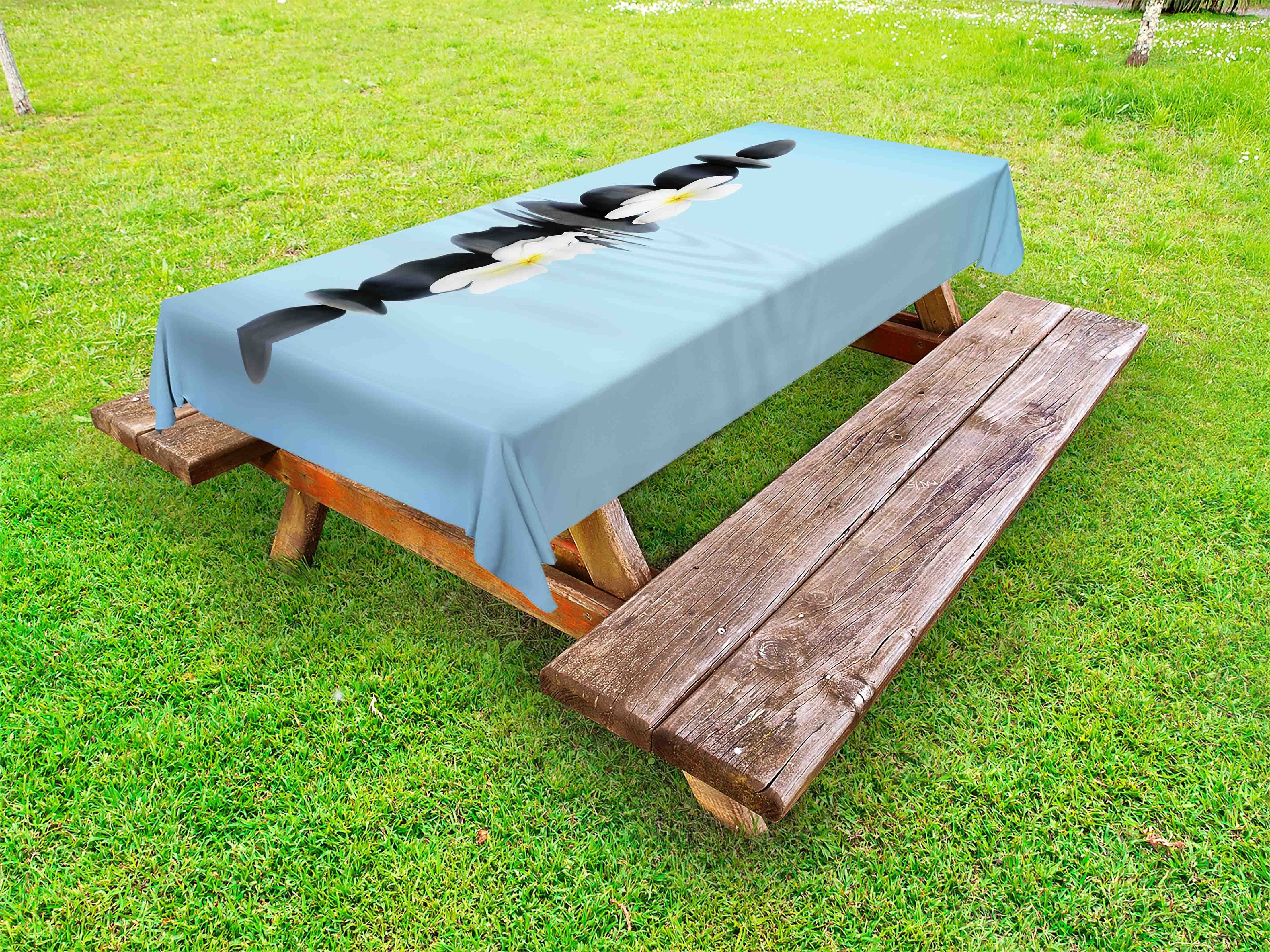 Abakuhaus Spa-Konzept waschbare Massage-Steine Picknick-Tischdecke, Rock Tischdecke dekorative