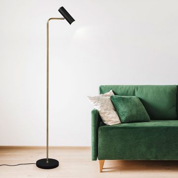 etc-shop Stehlampe, Leuchtmittel nicht inklusive, Steh Lampen Leuchten Wohnzimmer Leselampe Stehlampe, Spot