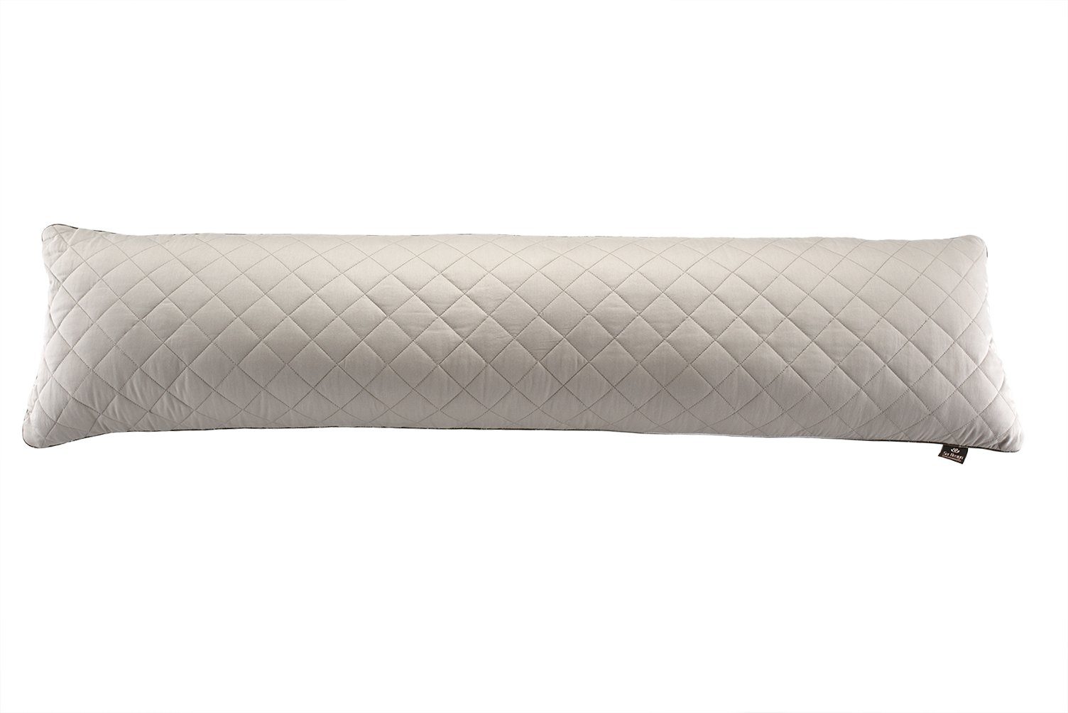 SEI Design Seitenschläferkissen 160x40 Mako-Satin taupe, inkl. Aufbewahrungstasche, 1-tlg., Schwangerschaftskissen