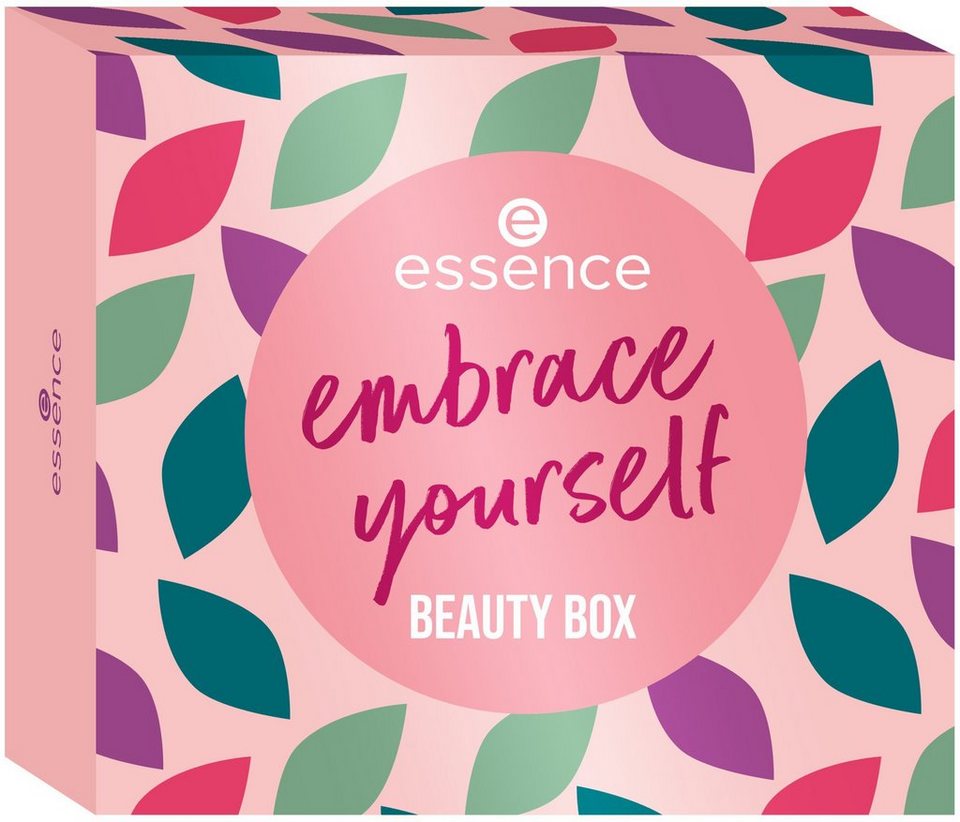 Essence Augen-Make-Up-Set Embrace Yourself Beauty Box, 8-tlg., Schmink-Set  mit 8 Beauty Essentials, acetonfrei, ohne Parabene