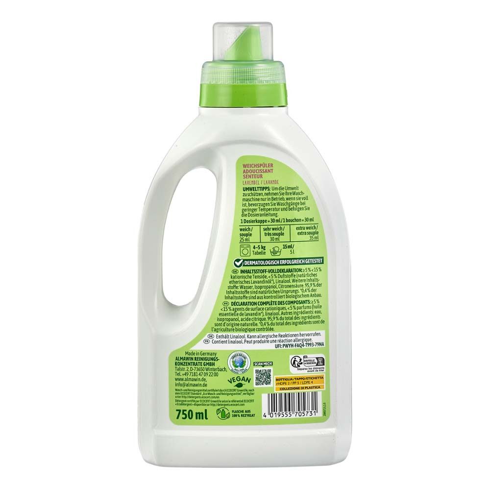 AlmaWin Weichspüler "Lavendel" Flasche, 0,75 l – Bild 2 von 5