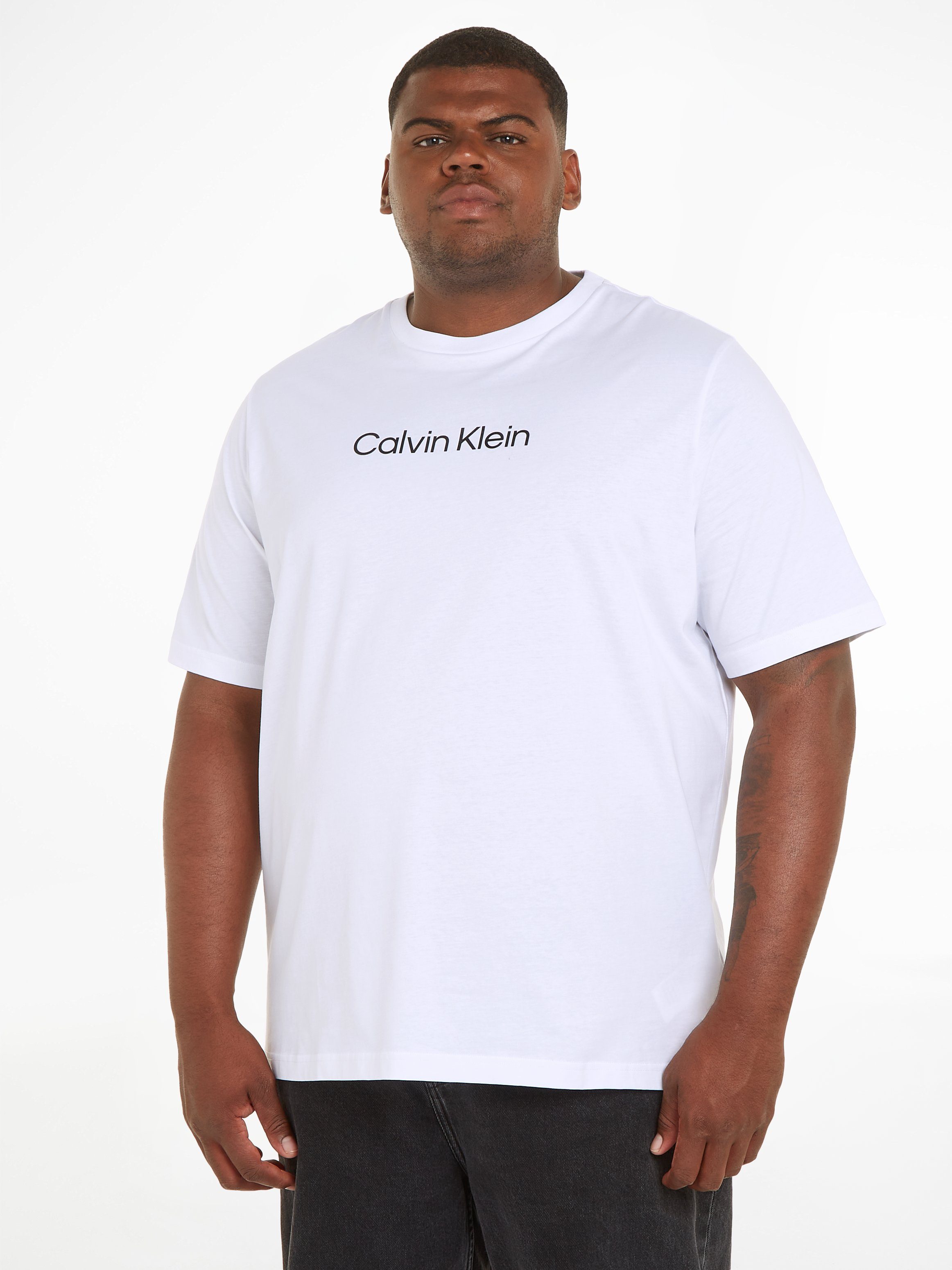 Calvin Klein Big&Tall T-Shirt BT-HERO LOGO COMFORT T-SHIRT Bright White