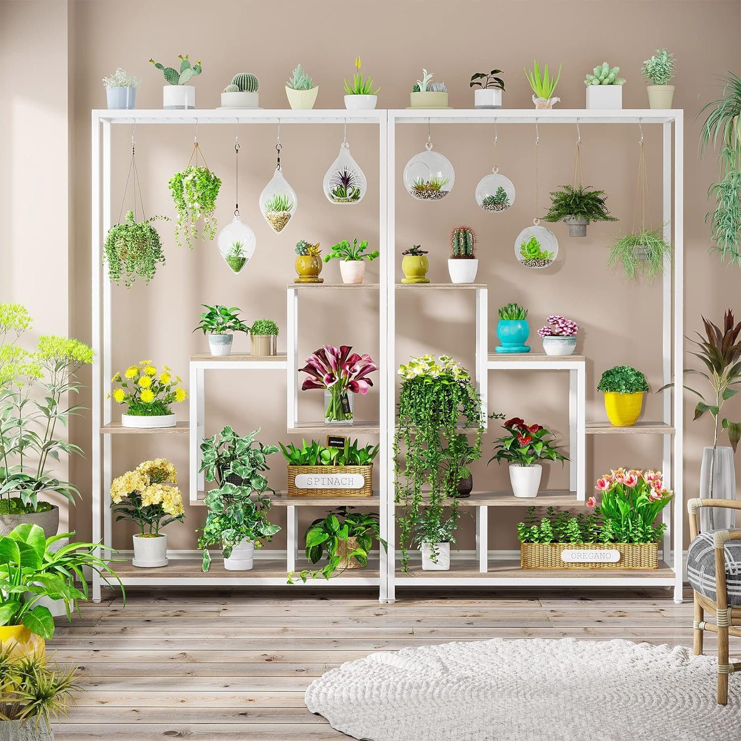 Tribesigns Blumenständer 5 Ebenen Pflanzenregal mit günstig online kaufen