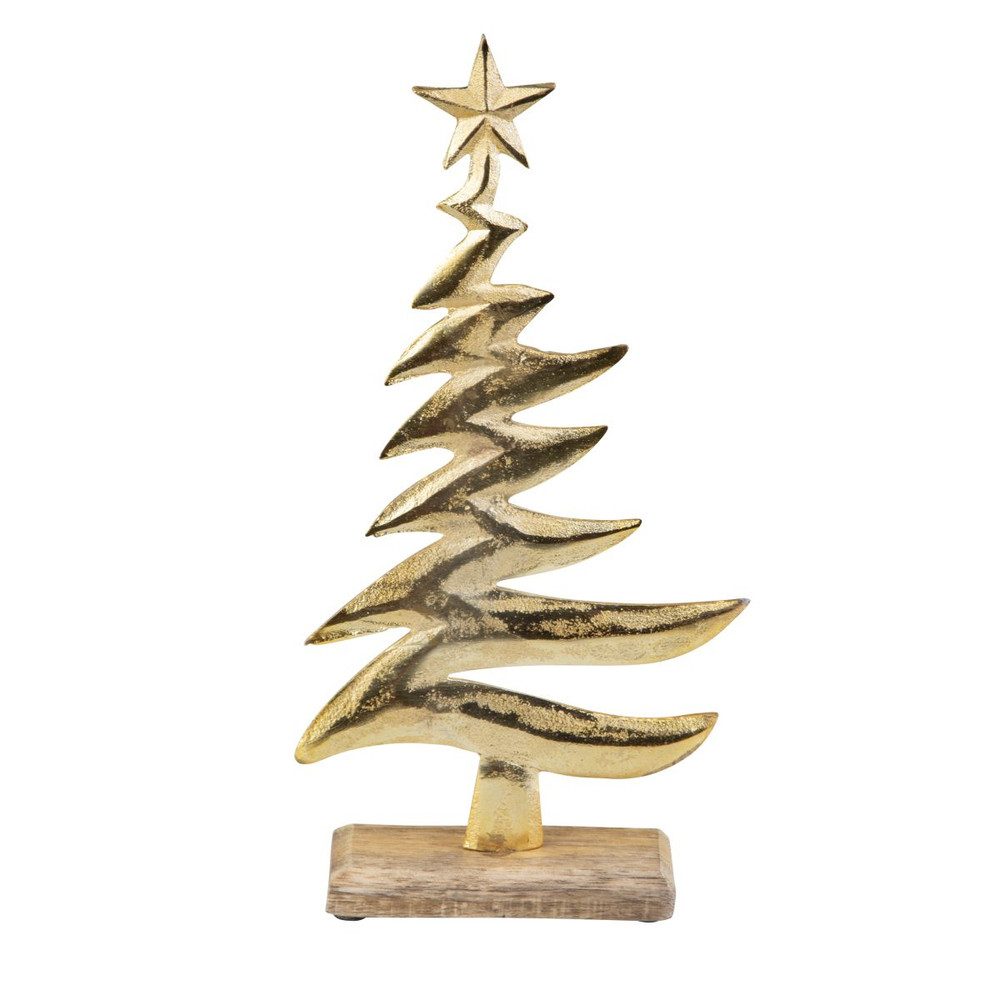 MICA Weihnachtsfigur Dekobaum - gold/braun - günstig online kaufen