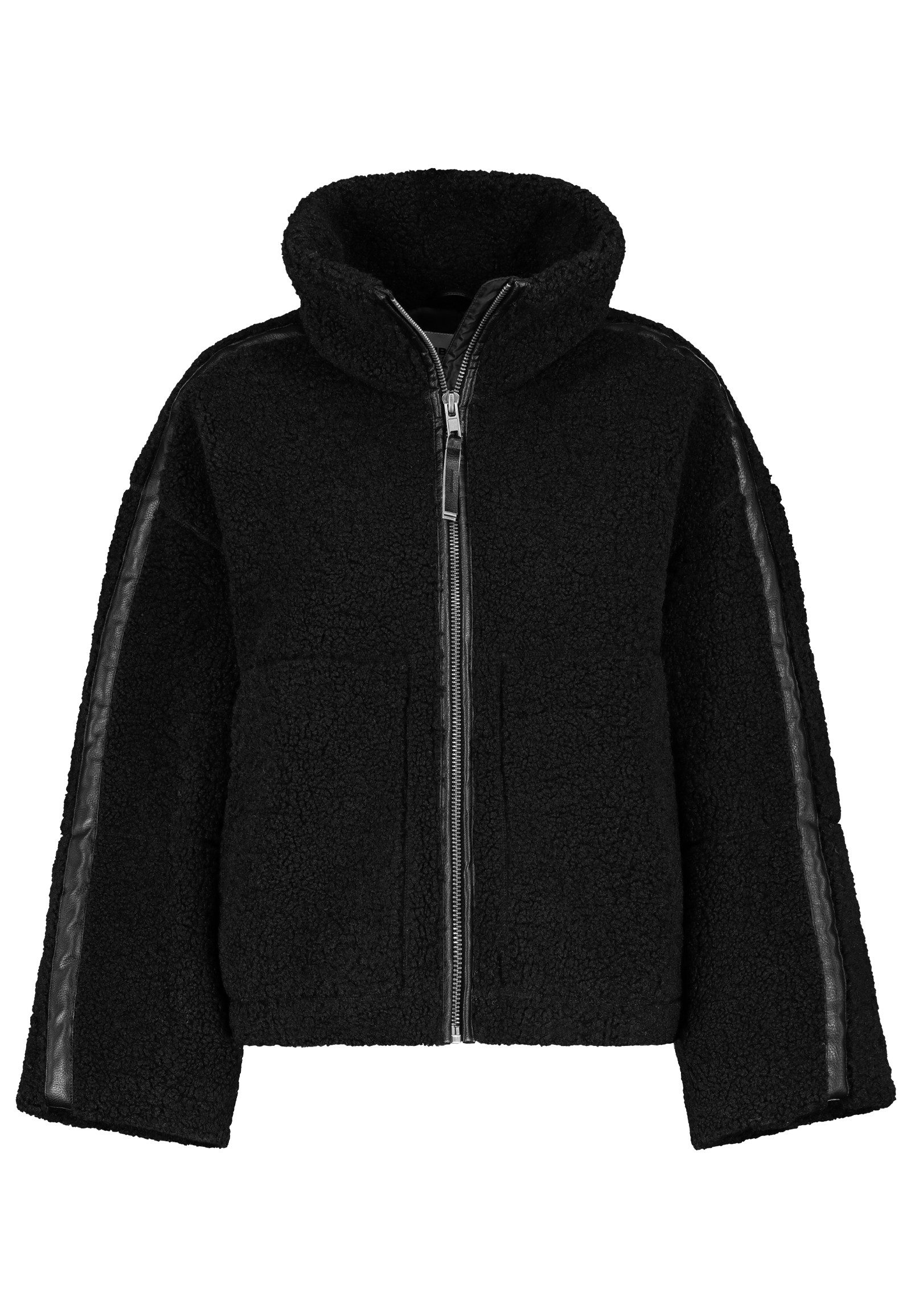 SUBLEVEL Winterjacke Damen Sherpa Teddyfleecejacke Oversize mit Stehkragen günstig online kaufen