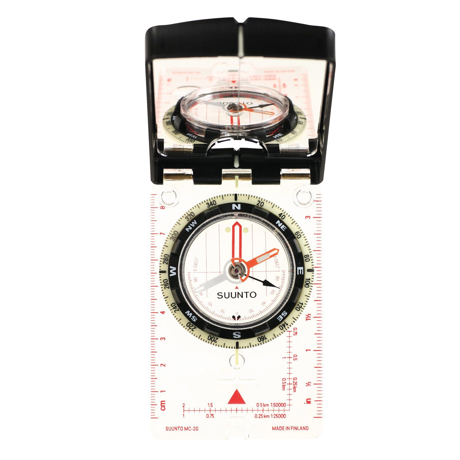 Kompass Kartenkompass G/D/L Kompass Wander, 360 Taschenkompass Peil Spiegel MC-2 Suunto