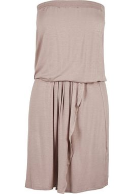 URBAN CLASSICS Jerseykleid Damen Ladies Viscose Short Bandeau Dress (1-tlg)