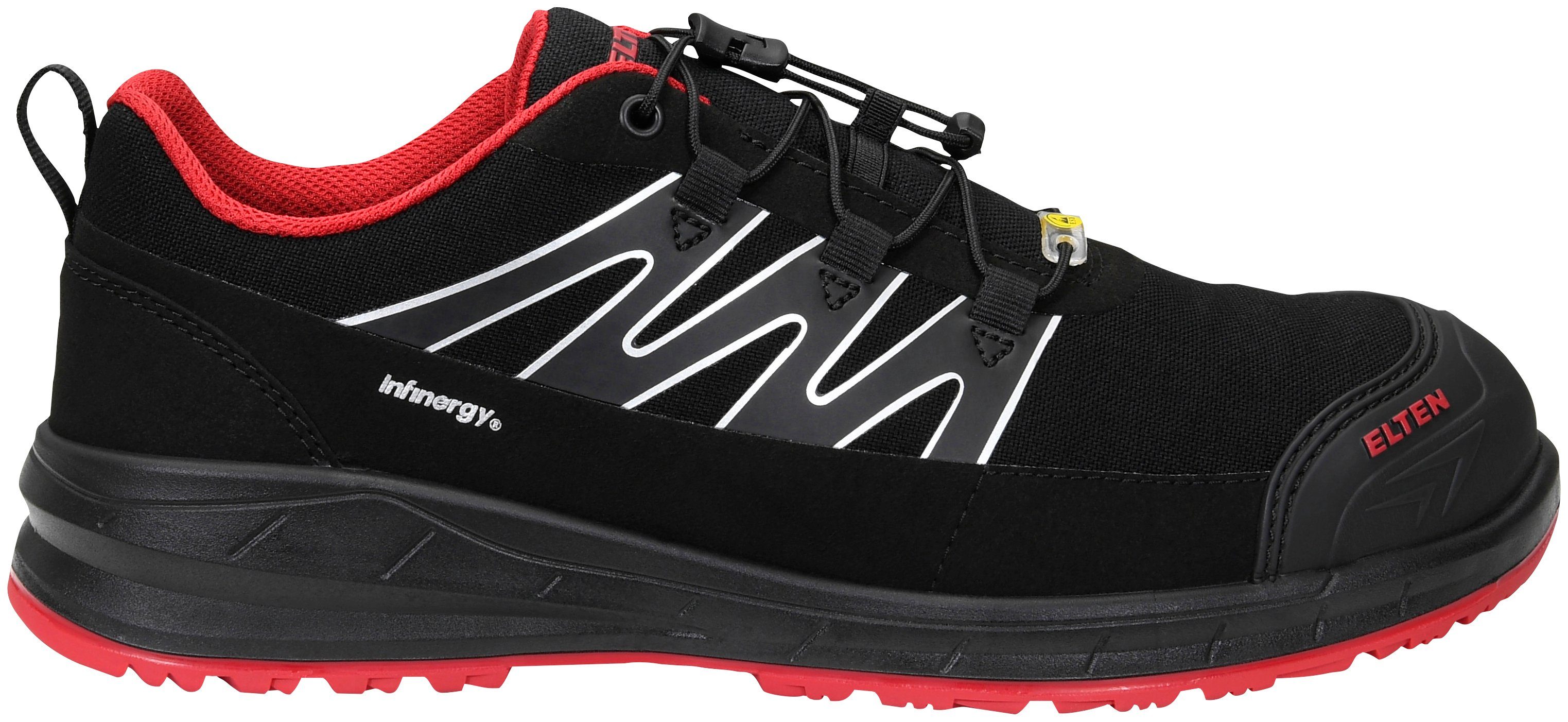 black MARTEN Sicherheitsschuh Elten ESD XXSports Low Pro S