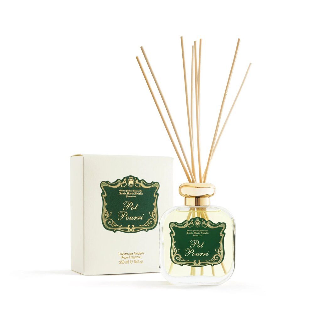 Santa Maria Novella Duftlampe, Potpourri, Aromadiffusor mit Duftstäbchen, 250 ml