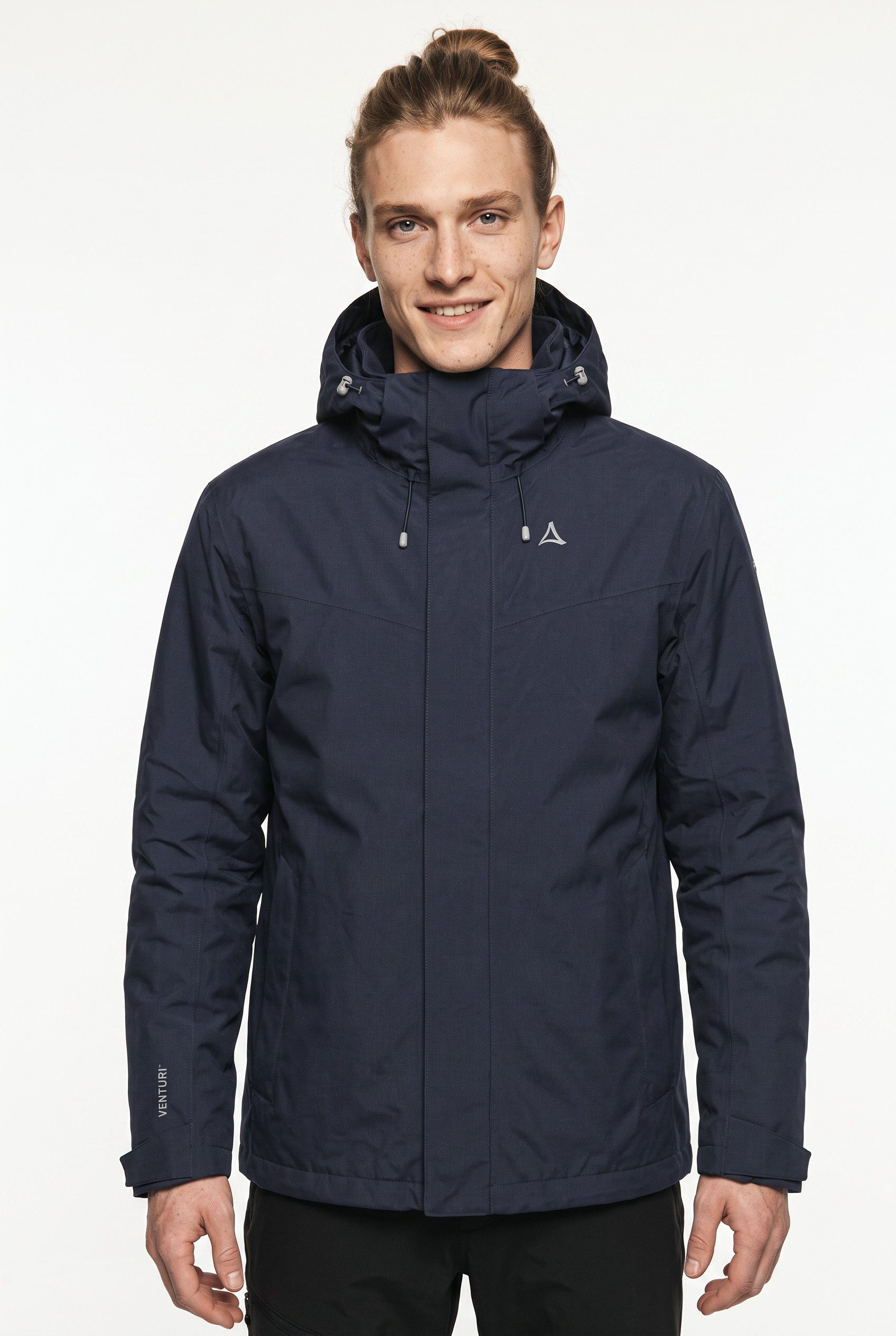 Schöffel 3-in-1-Funktionsjacke 3in1 Jacket Style Okere MNS (2-St) wasserdicht, winddicht, atmungsaktiv, mit Reißverschluss