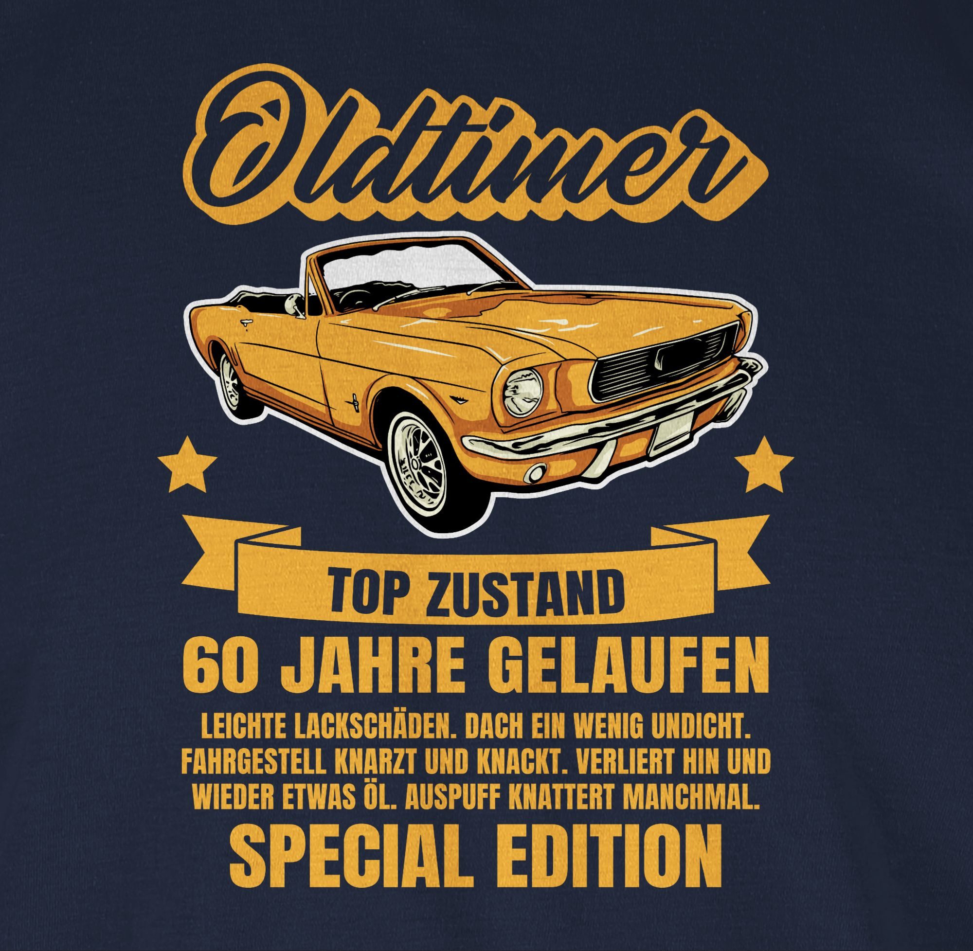 Shirtracer T-Shirt 60 Jahre Oldtimer 60. Geburtstag