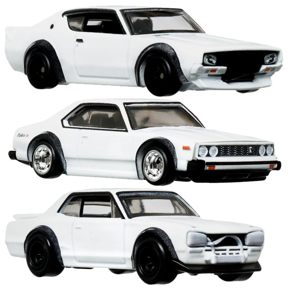 Hot Wheels Spielzeug-Rennwagen Nissan Skyline Hot Wheels Premium HKC16 4er günstig online kaufen