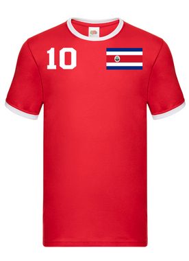 Blondie & Brownie T-Shirt Herren Costa Rica Sport Trikot Fußball Football Meister WM Copa