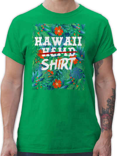 Shirtracer T-Shirt Hawaii Hemd Shirt - Aloha Party Hawaiian Hawaii-Kleidung Karibik Karneval Outfit