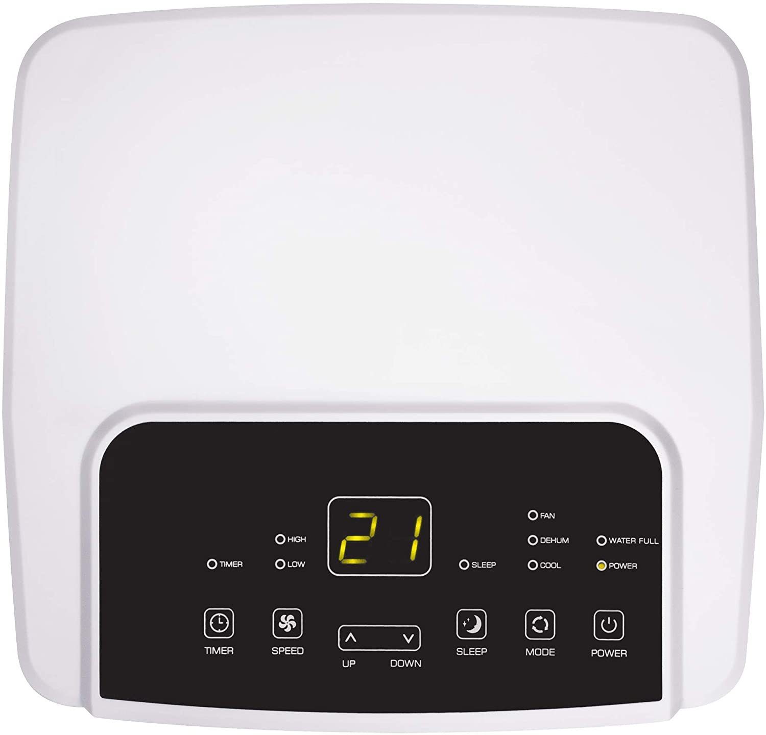 NORDIC HOME CULTURE Kompakt-Küchenmaschine NHC AC-510 Mobile Klimaanlage, 7000 BTU - bis zu 24 qm, 3 Geschwindigk, 792 W