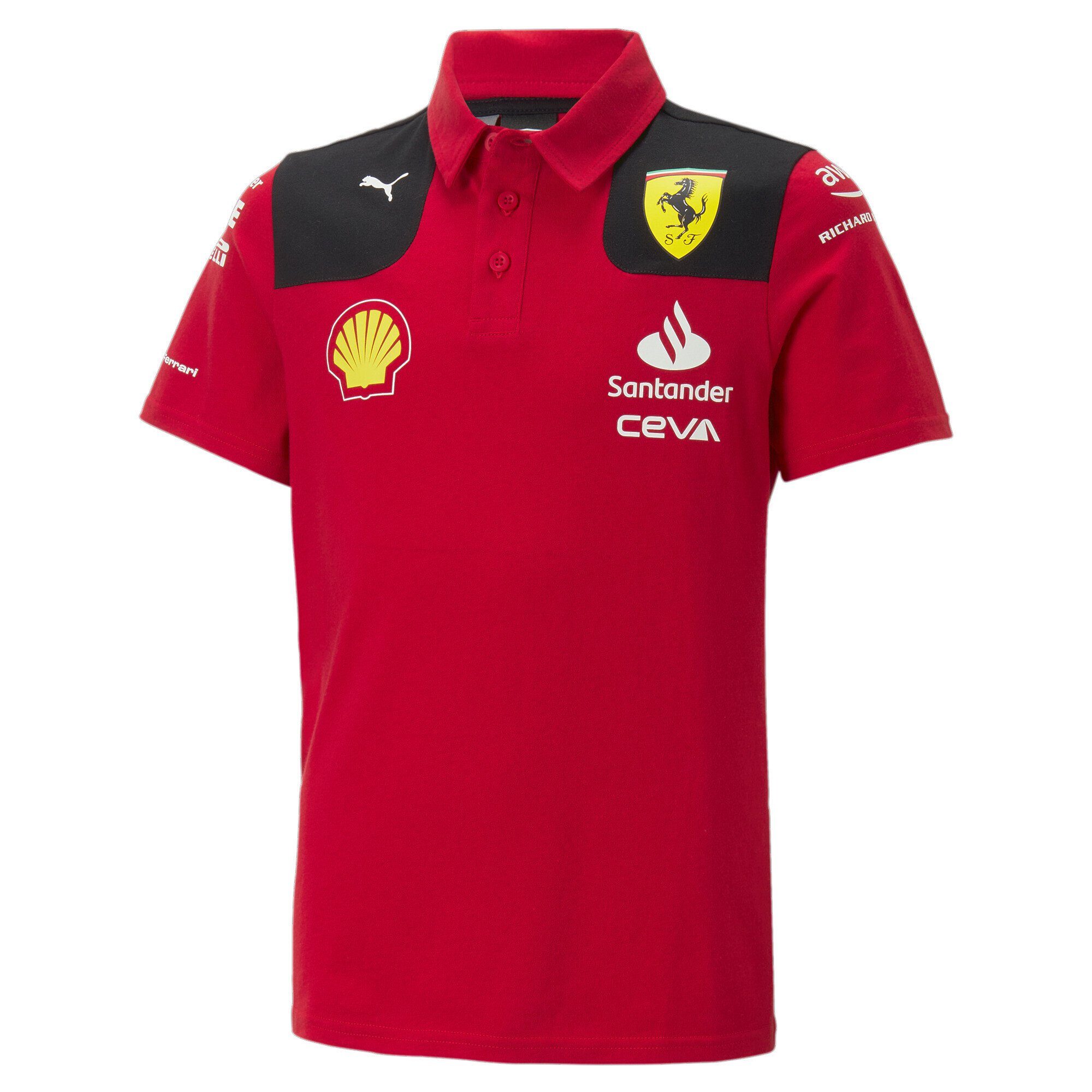 Poloshirt 2023 Scuderia Team Ferrari Polo PUMA Jugendliche