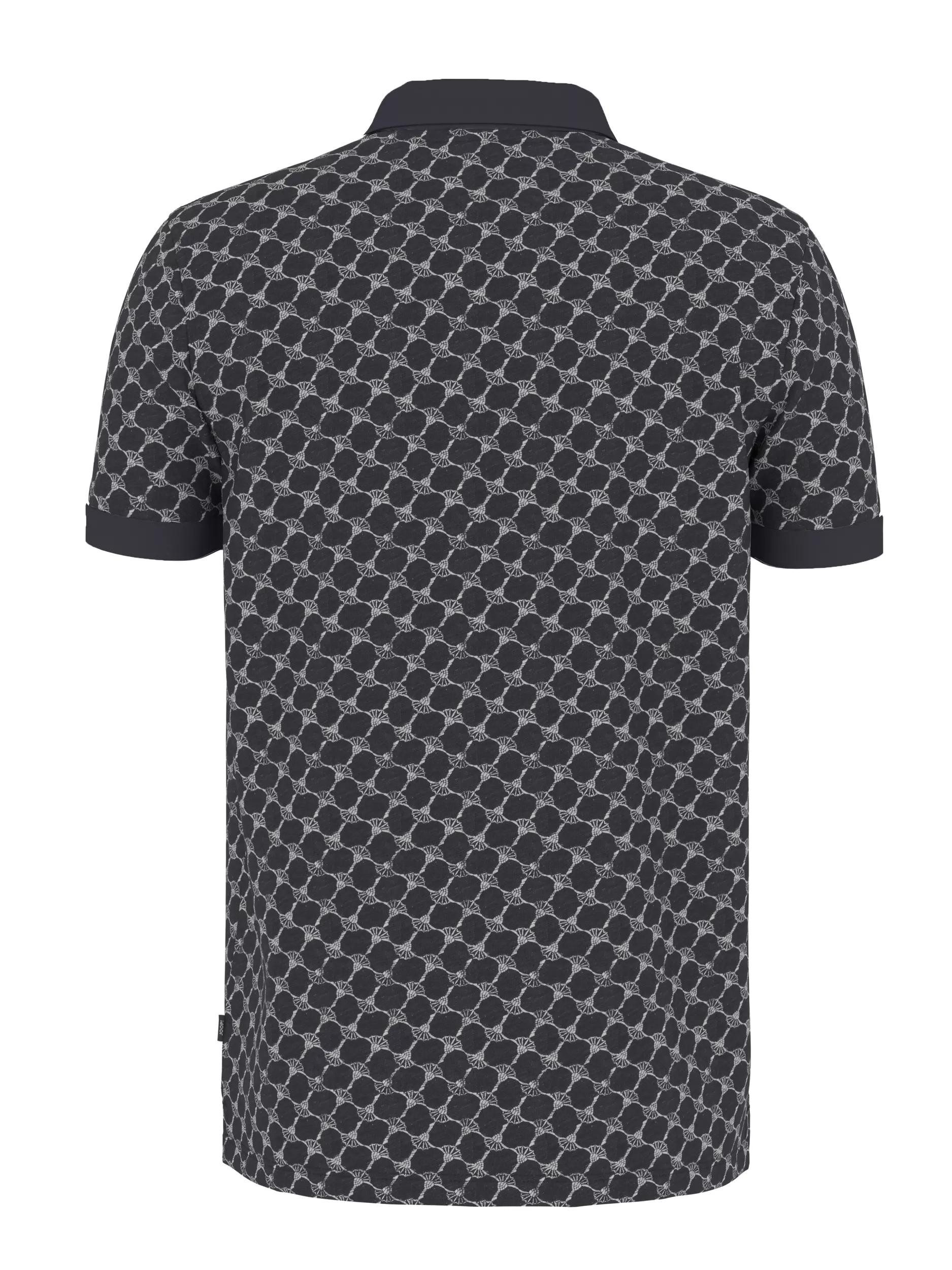 JOOP! Poloshirt Paigam mit Cornflower-Allover-Print