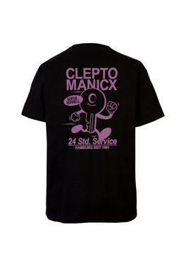 Cleptomanicx T-Shirt Key Service mit großem Rückenprint