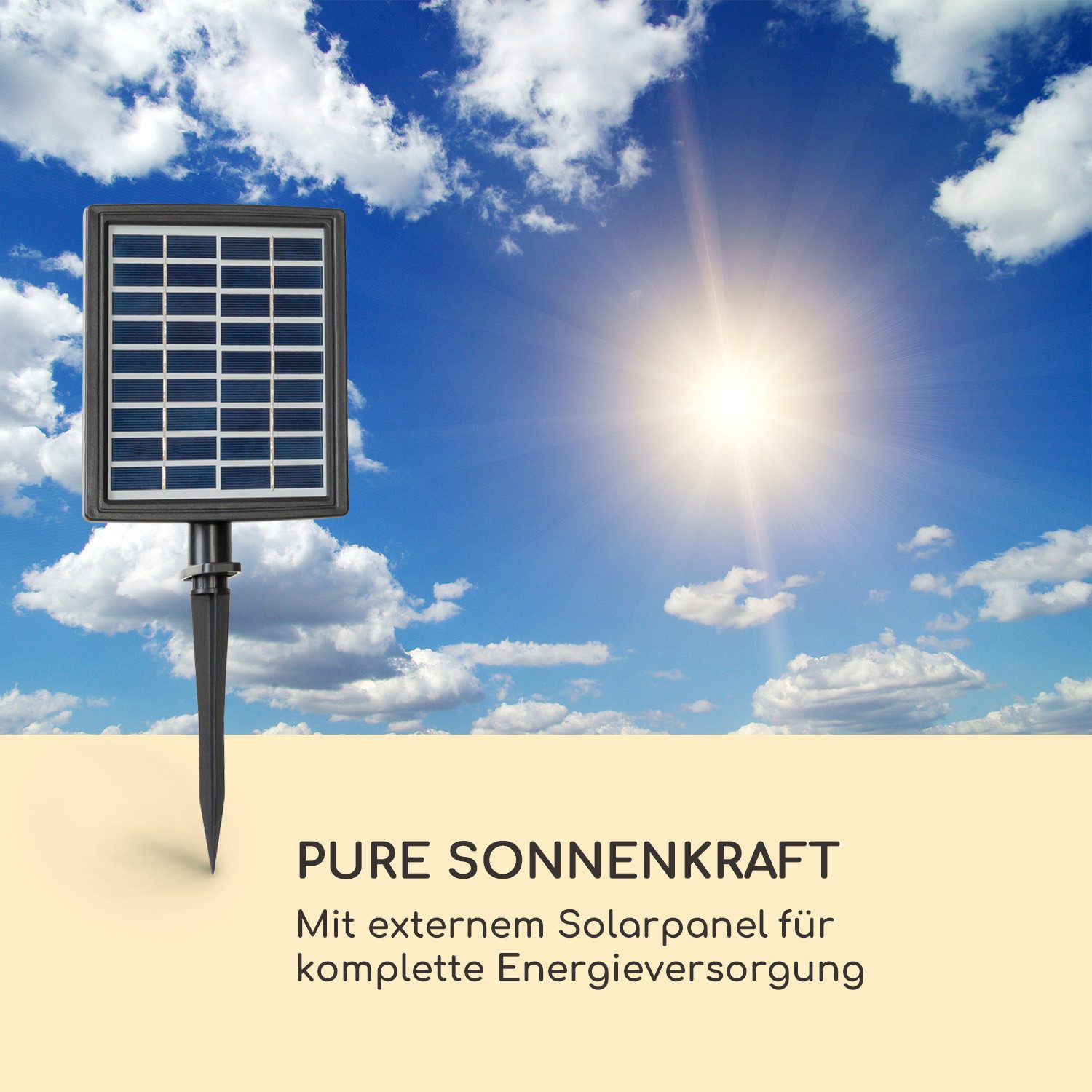 blumfeldt Wasserspiel Mystic Tree Solarbrunnen, (Set, günstig online kaufen