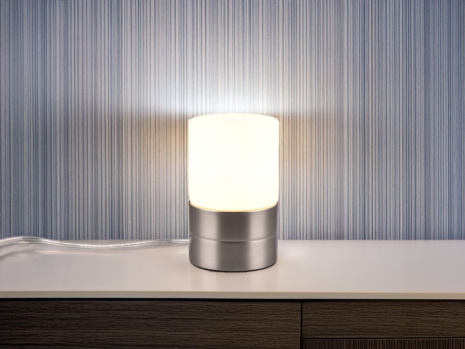 TRIO Leuchten LED Nachttischlampe, Dimmfunktion, LED wechselbar, per touch günstig online kaufen