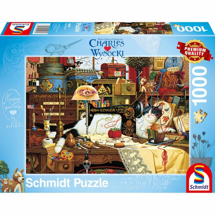 Schmidt Spiele Puzzle Maggie 1000 Puzzleteile