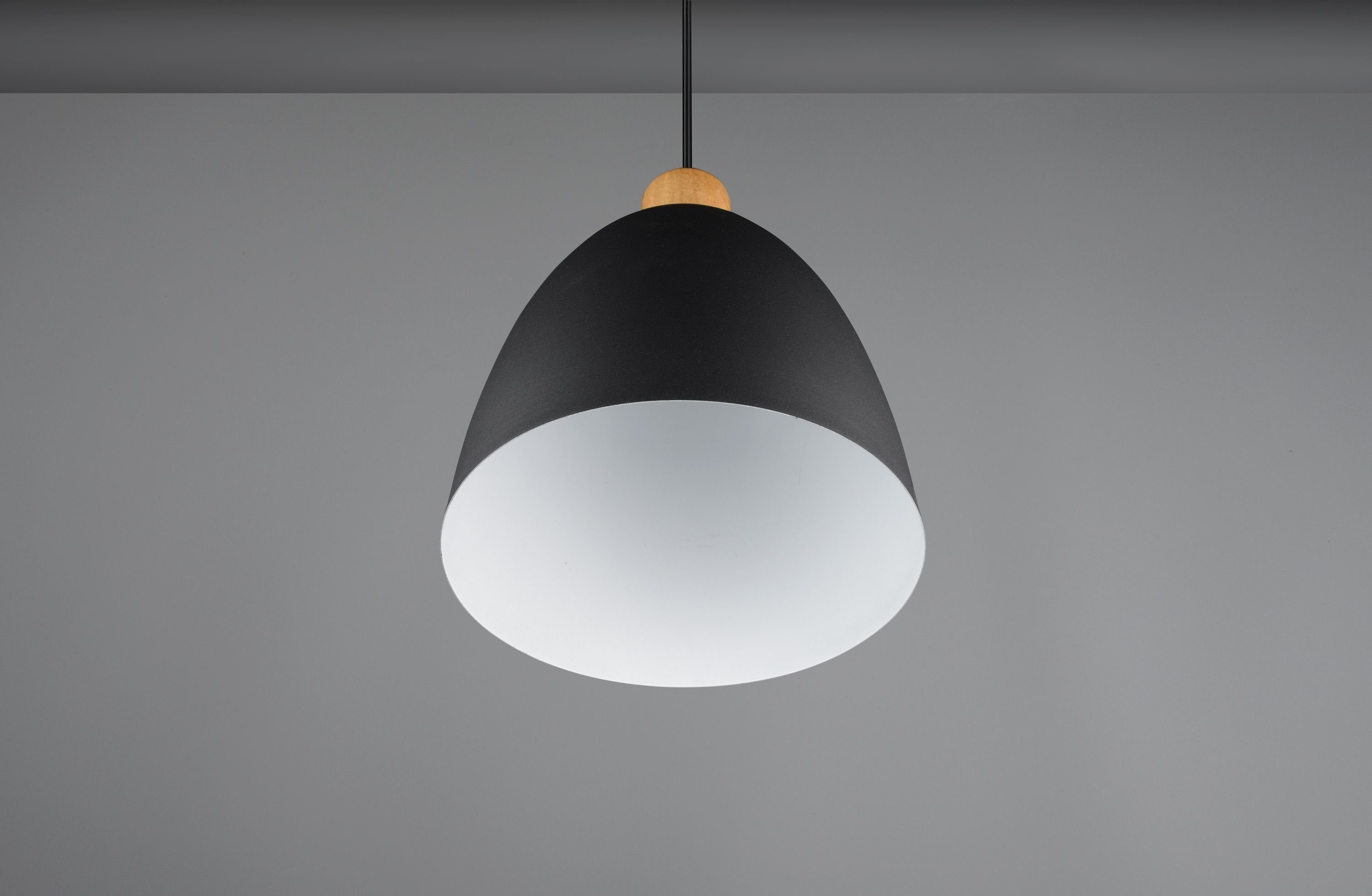 Reality Leuchten Pendelleuchte Reality Leuchten Pendelleuchte JAGGER DH 25x150 cm schwarz Hängelampe