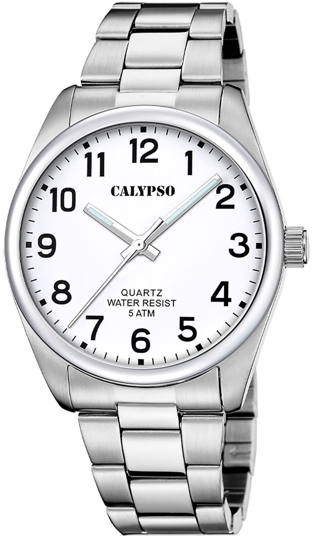 CALYPSO WATCHES Quarzuhr Basic K5862/1, Armbanduhr, Herrenuhr, Edelstahlarm günstig online kaufen