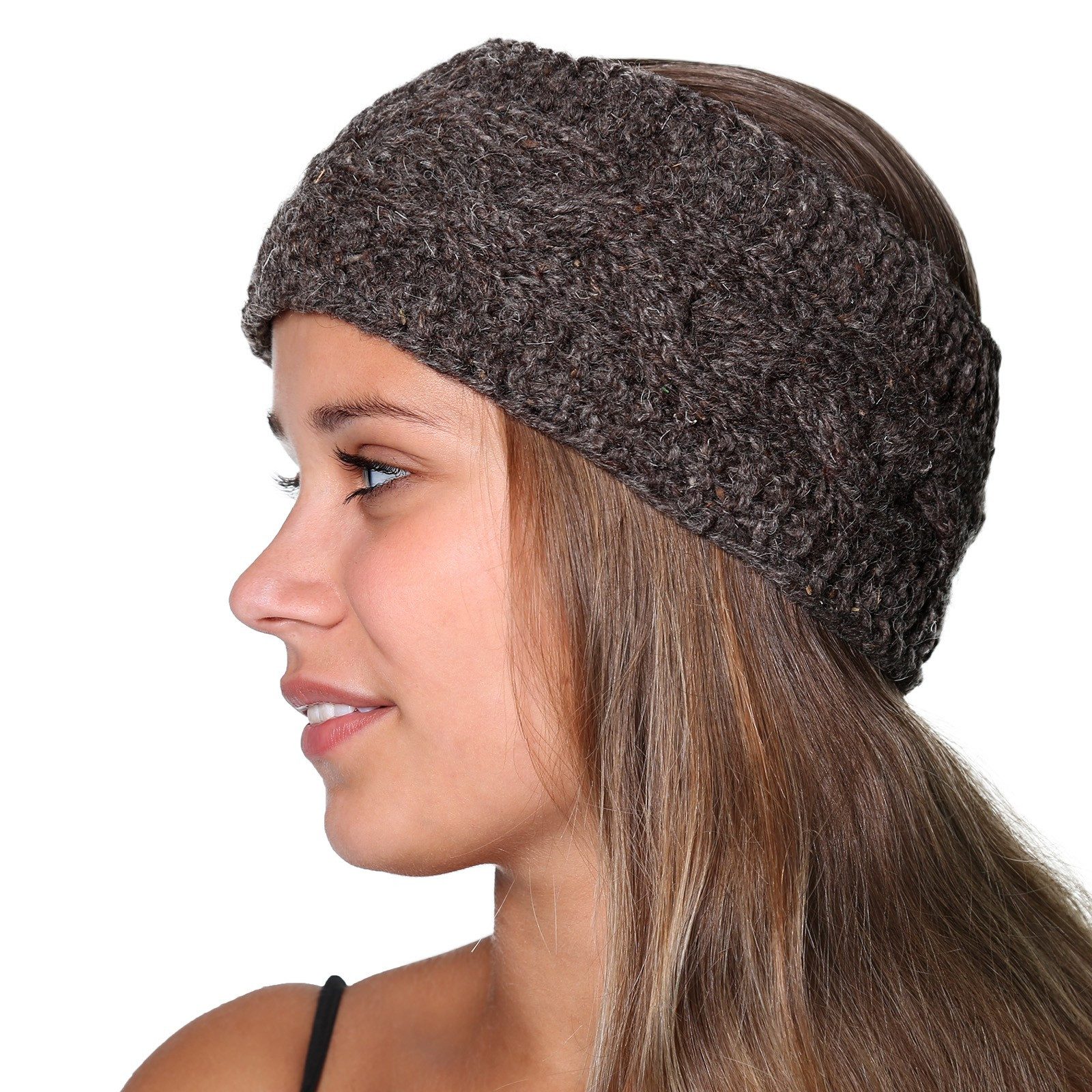 Ohrenwärmer Kunst und Magie Ohrwärmer Stirnband Haarband aus Wolle gestrickt