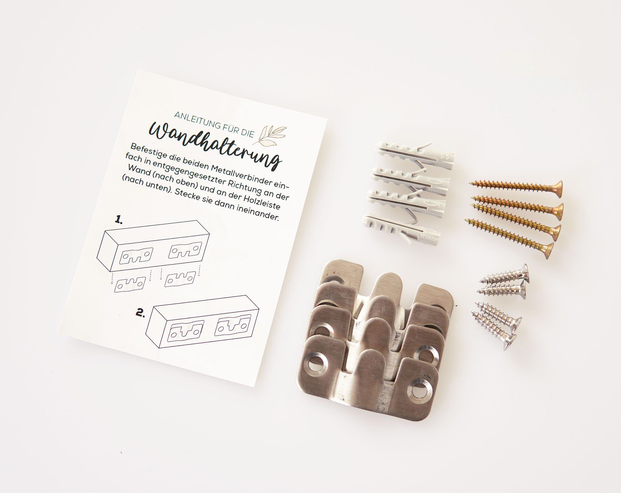 Trockenblume Wandhalterung FlowerBar