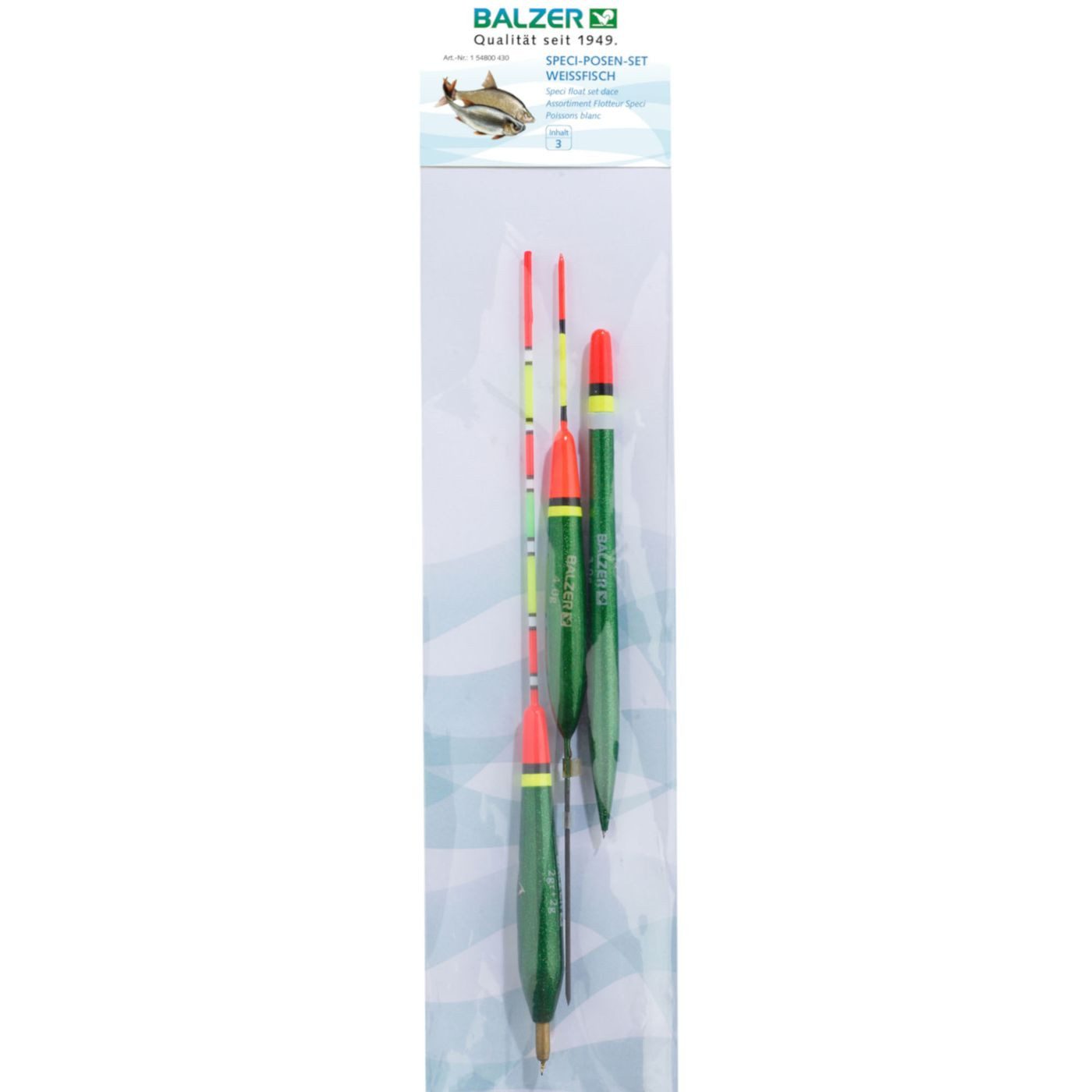 Balzer Allroundpose Balzer Posensortiment Weißfisch